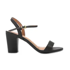 Sandália Salto Vizzano Preto Feminina