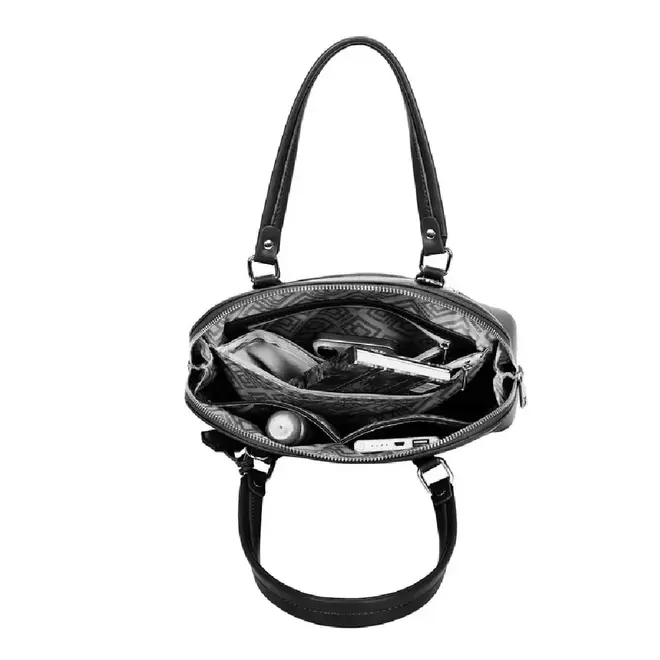 Bolsa Tira Colo Caravieri Preto Feminina