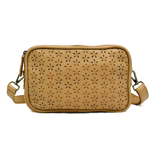 Bolsa Shopper New Face Plume Nude Feminina