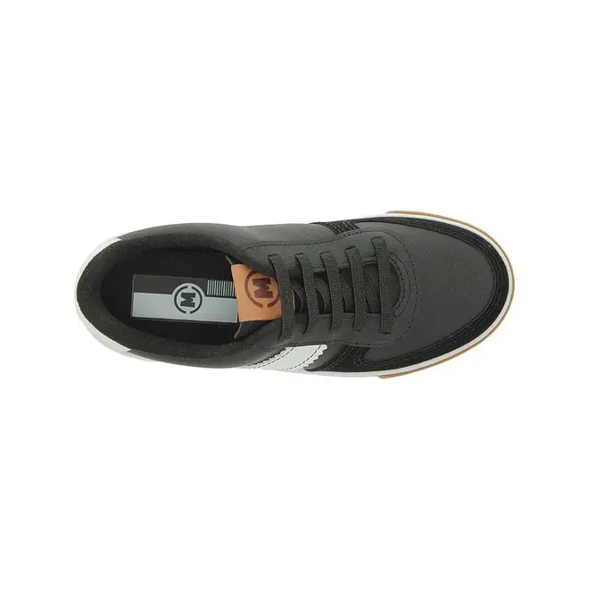 Tênis Casual Molekinho Preto e Branco Menino Juvenil