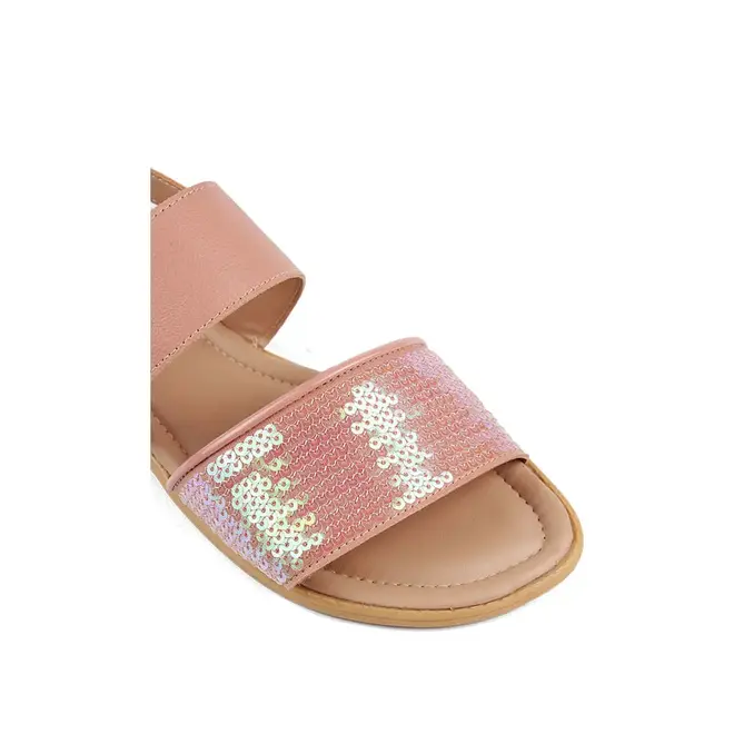 Sandália  Flat Juvenil Feminina Itapuã - Rosa
