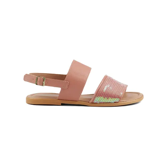 Sandália  Flat Juvenil Feminina Itapuã - Rosa