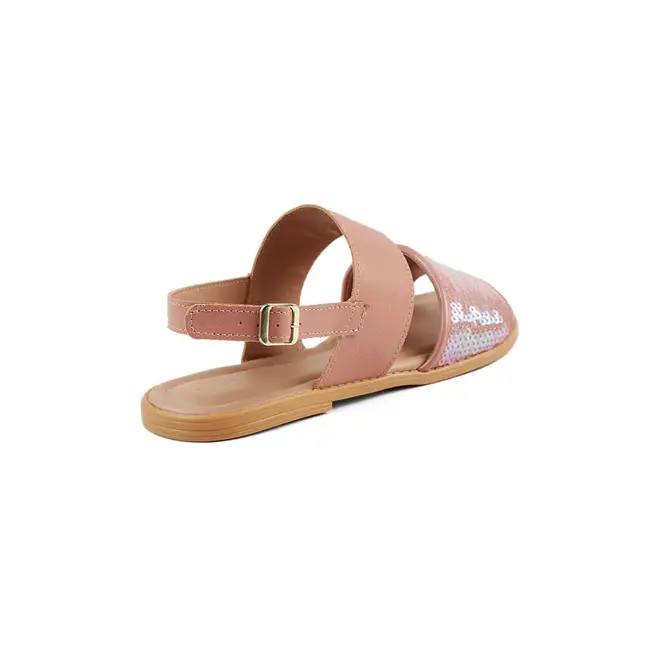 Sandália  Flat Juvenil Feminina Itapuã - Rosa