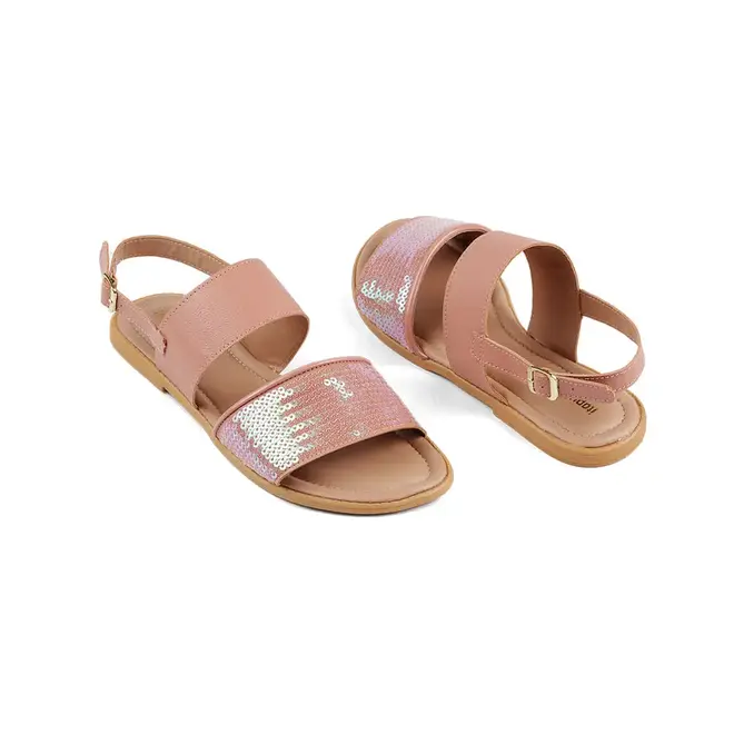 Sandália  Flat Juvenil Feminina Itapuã - Rosa