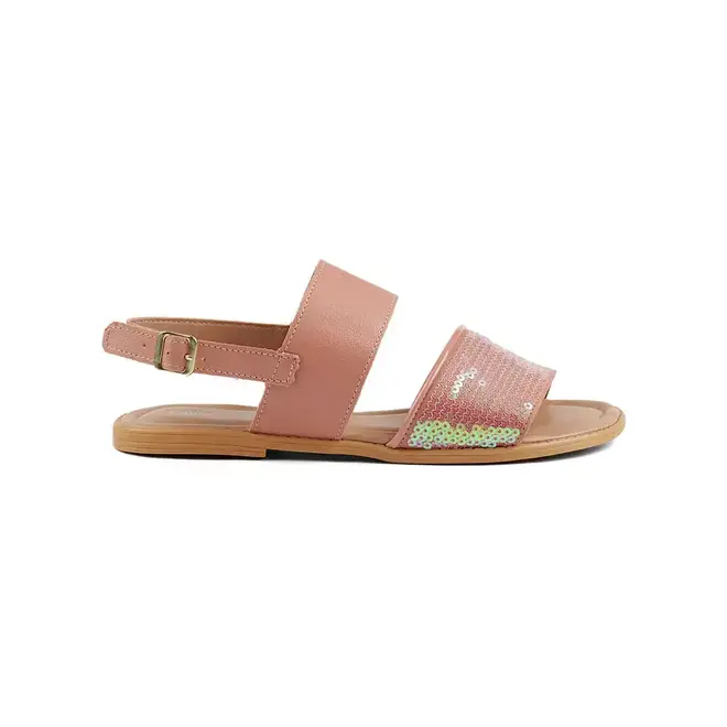 Sandália  Flat Juvenil Feminina Itapuã - Rosa