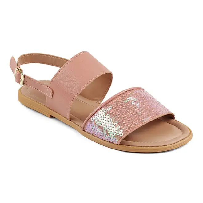 Sandália  Flat Juvenil Feminina Itapuã - Rosa