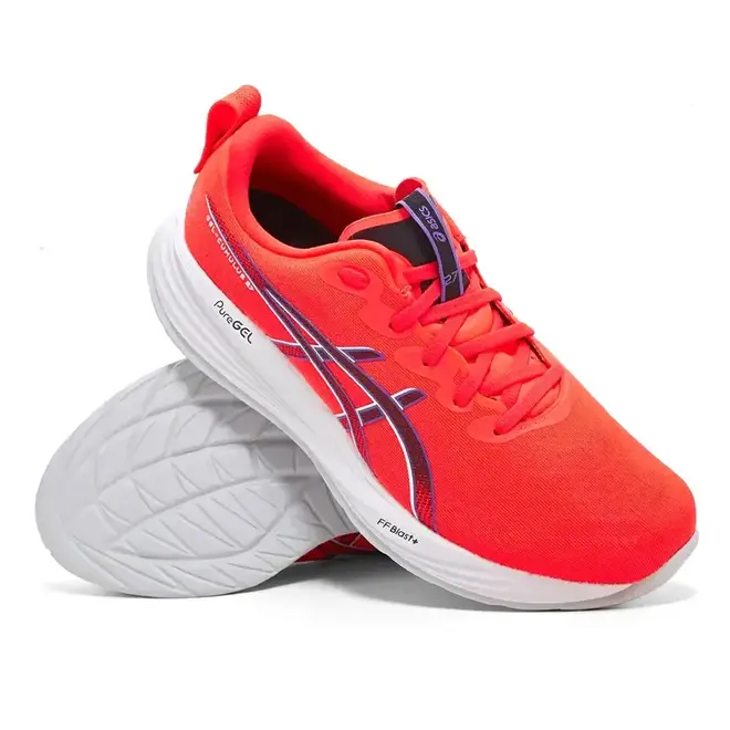 Tênis de Treino Asics Gel Cumulus 27 Vermelho Masculino