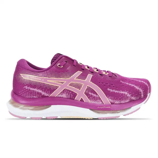 Tênis de Treino Asics Gel Hypersonic 5 Champagne e Roxo Feminino