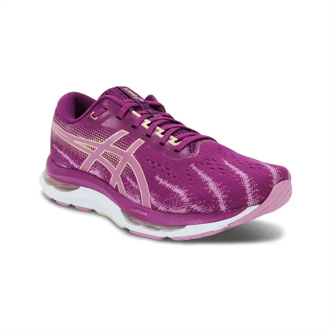 Tênis de Treino Asics Gel Hypersonic 5 Champagne e Roxo Feminino