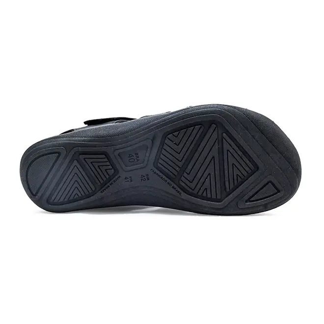 Sandália Flats Itapuã Preta e Grafite Masculina