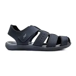 Sandália Flats Itapuã Preta e Grafite Masculina
