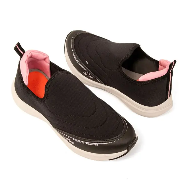 Tênis Kidy K360 Energy 2 Preto e Rosa Menina