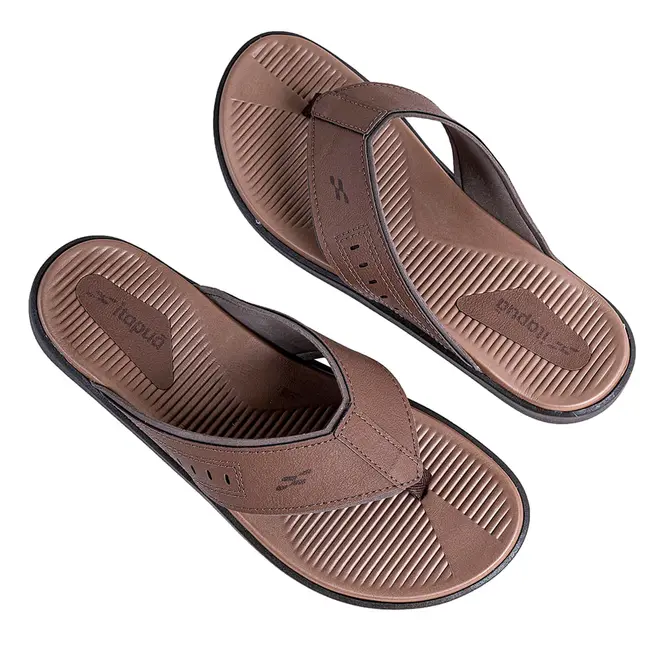 Chinelo Dedo Itapuã Castanho Masculino