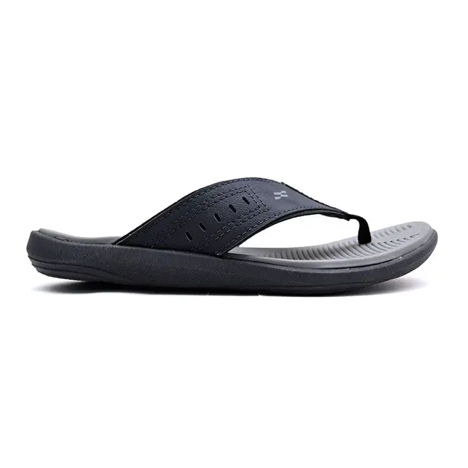 Chinelo Dedo Itapuã Preto e Grafite Masculino