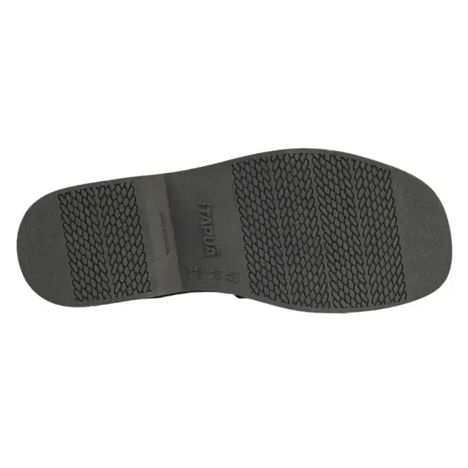 Chinelo Slide Itapuã Couro Preto Masculino