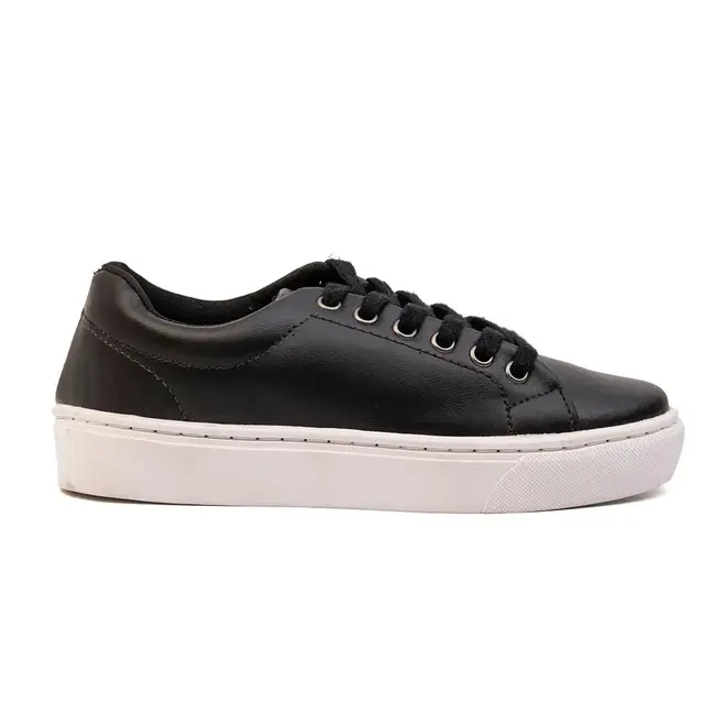 Tênis Casual Sola Caixa Gizelly Reis Preto Feminino