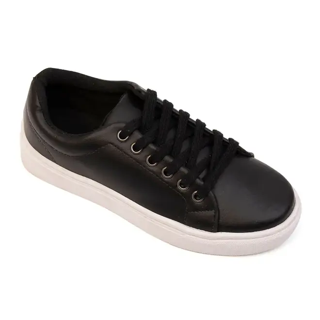 Tênis Casual Sola Caixa Gizelly Reis Preto Feminino