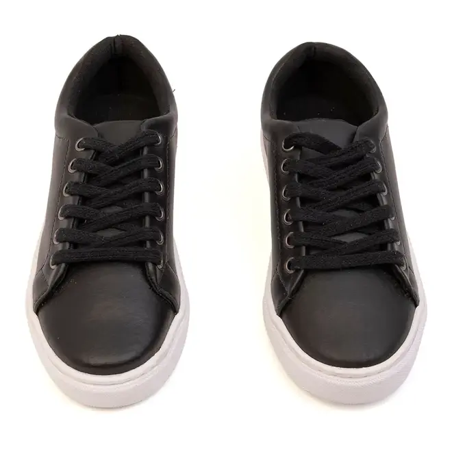Tênis Casual Sola Caixa Gizelly Reis Preto Feminino