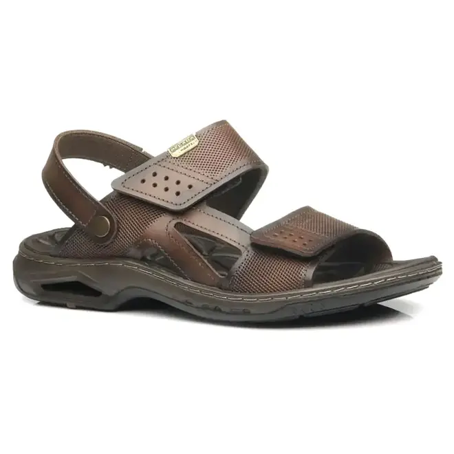 Sandália Flats Pegada Pinhão Masculina