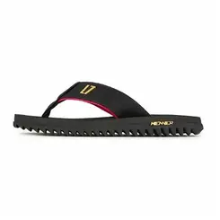 Chinelo Dedo Kenner Kivah L7 Preto e Rosa Feminino