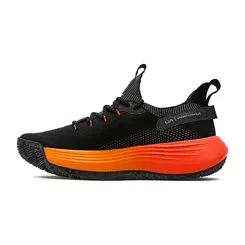 Tênis de Treino Under Armour Hooper Preto e Laranja Masculino