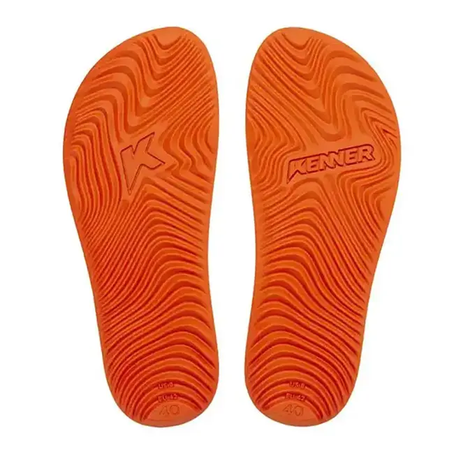 Chinelo Dedo Kenner Summer Lisa Branco e Cristal Feminino