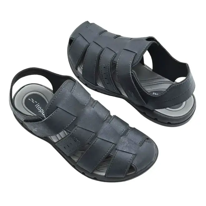 Sandália Flat Itapuã Masculina Preto