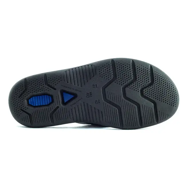 Chinelo de Dedo Itapuã Preto e Royal Masculino