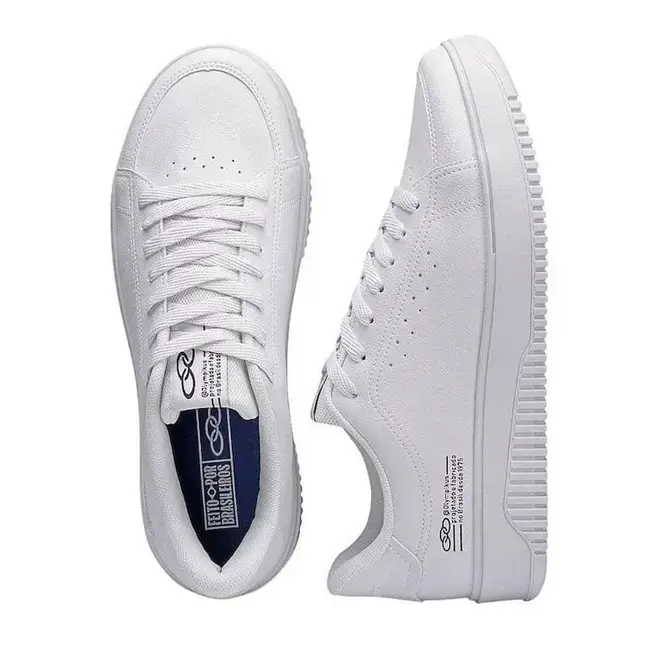 Tênis Casual Olympikus Eros Branco Masculino