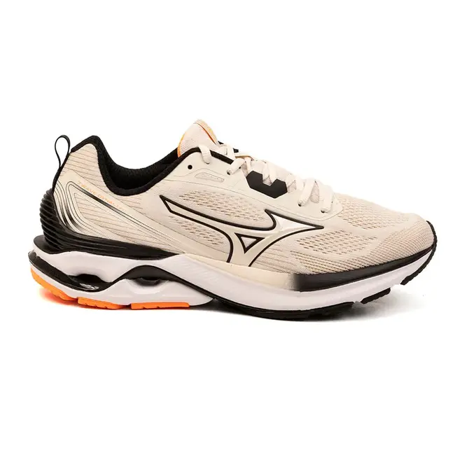 Tênis de Treino Mizuno Wave Dynasty 7 Bege Masculino