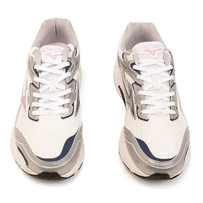 Tênis de Treino Mizuno CSD Sport Branco e Rosa Feminino