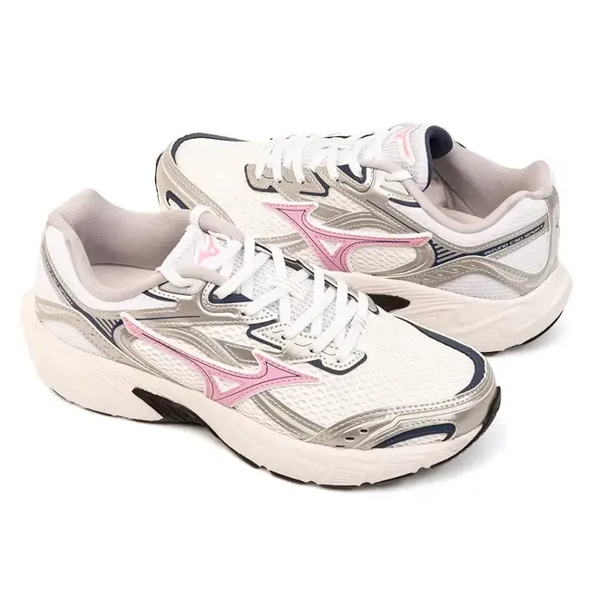 Tênis de Treino Mizuno CSD Sport Branco e Rosa Feminino