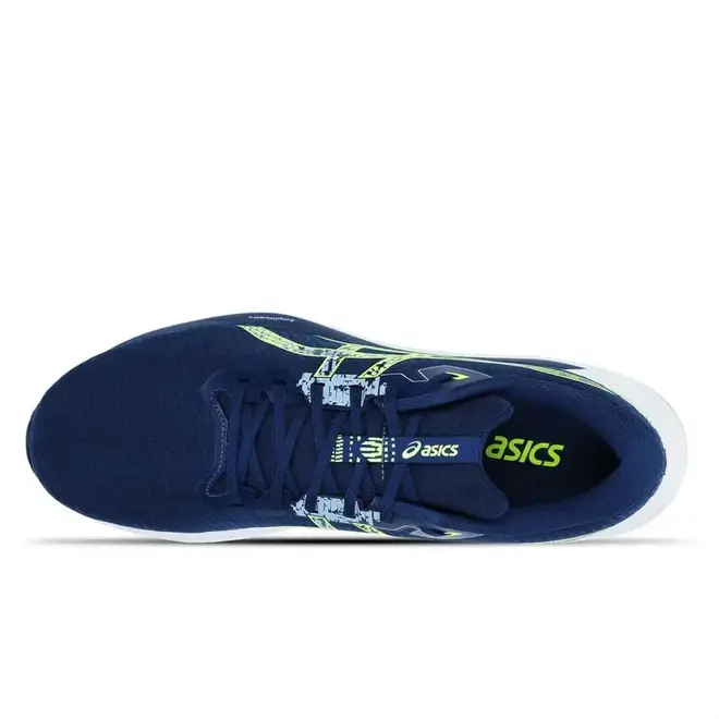 Tênis Esportivo Asics Gel-Shogun 7 Azul Escuro e Verde Masculino