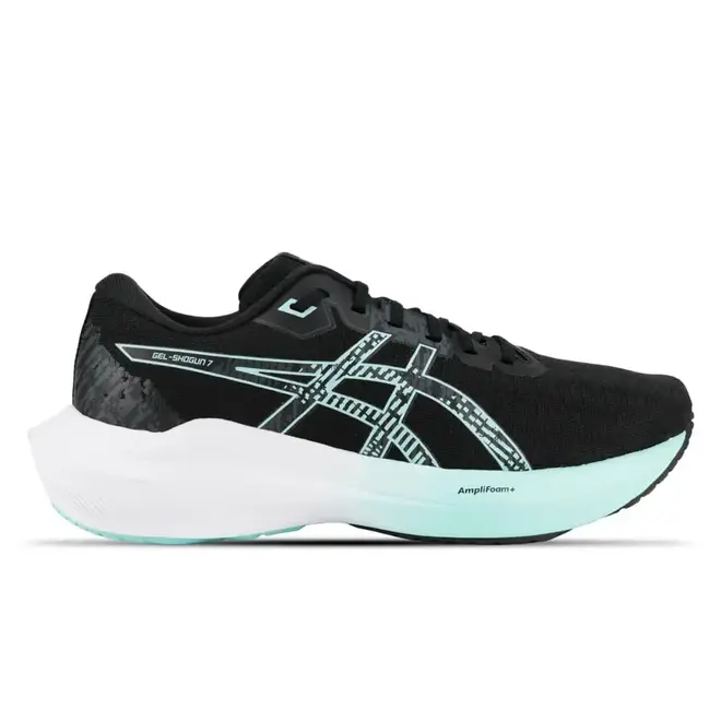 Tênis de Treino Asics Gel Shogun 7 Preto e Azul Feminino
