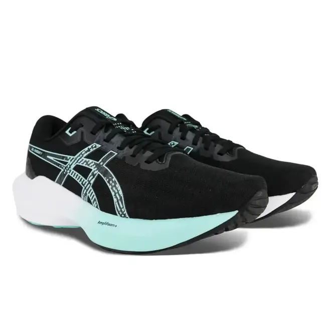 Tênis de Treino Asics Gel Shogun 7 Preto e Azul Feminino