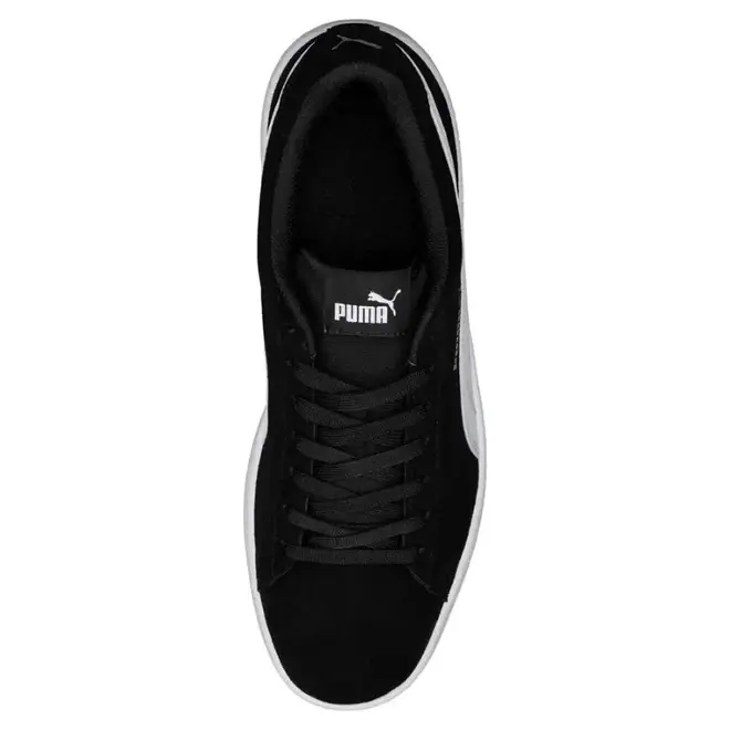 Tênis Casual Puma Smash V2 Preto e Branco Masculino