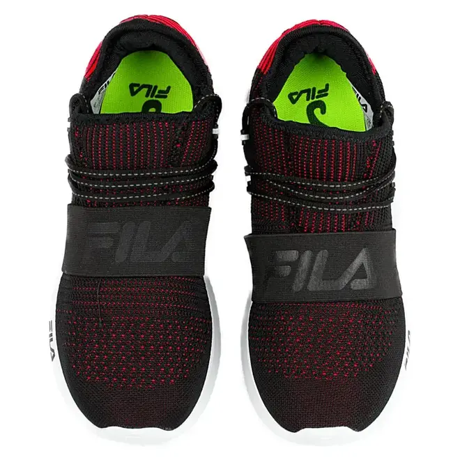 Tênis Esportivo Fila Trend 2.0 - Preto/Rosa Feminino