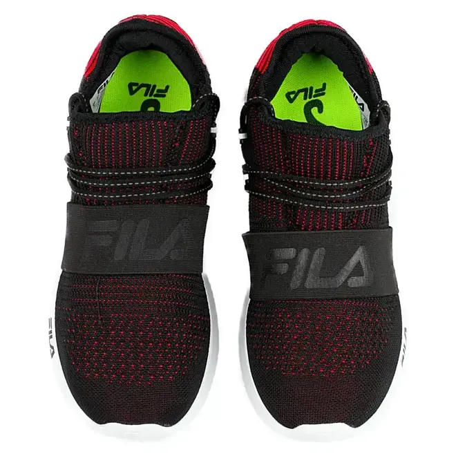 Tênis Esportivo Fila Trend 2.0 - Preto/Rosa Feminino