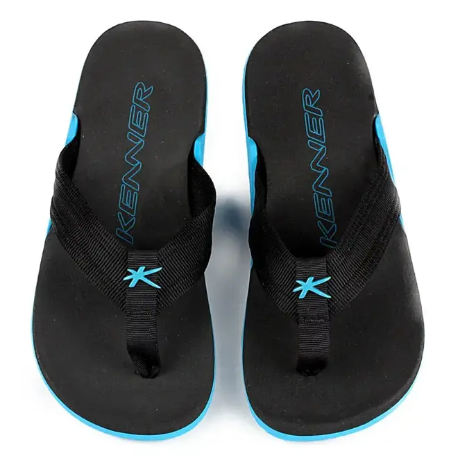 Chinelo Masculino Kenner NK6 Highlight - Azul/Preto