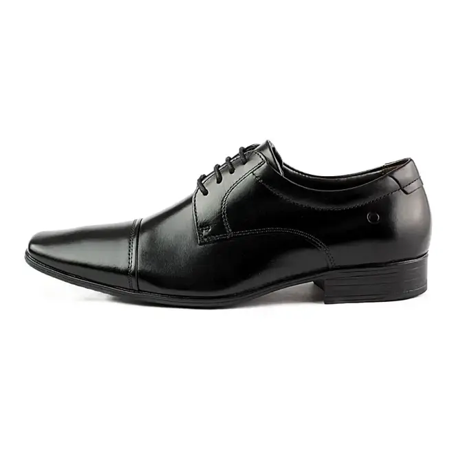 Sapato Democrata Social Cadarço Aspen Preto Masculino
