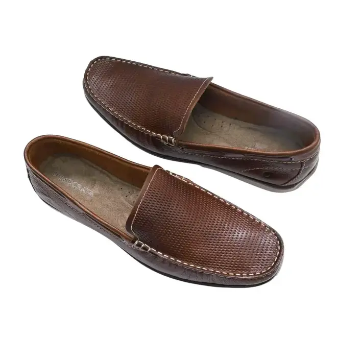 Mocassim Democrata  Ocean Masculino Marrom