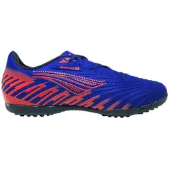 Chuteira Society Penalty Bravo Azul e Laranja Masculino
