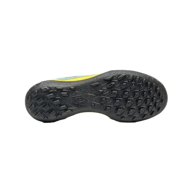 Chuteira Society Umbro Orbit Jr Amarelo Limão e Preto Juvenil Masculino
