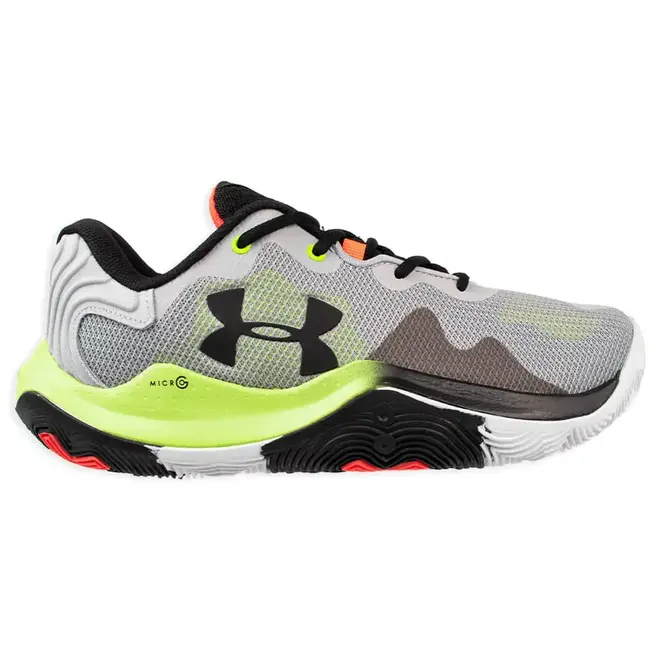 Tênis Esportivo Under Armour Buzzer 2 Cinza e Verde Masculino