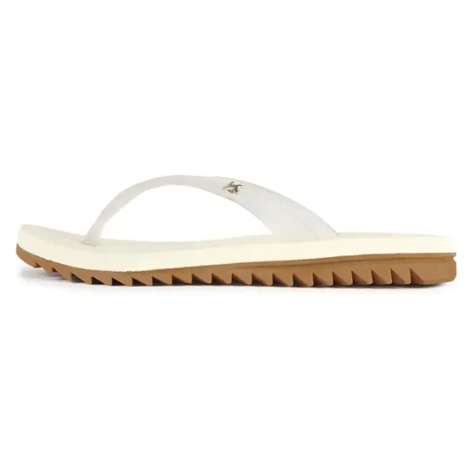 Chinelo Dedo Kenner Ibiza Anitta Branco e Bege Feminino