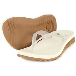 Chinelo Dedo Kenner Ibiza Anitta Branco e Bege Feminino