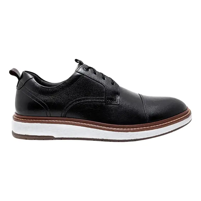 Sapato Casual Democrata Preto Masculino
