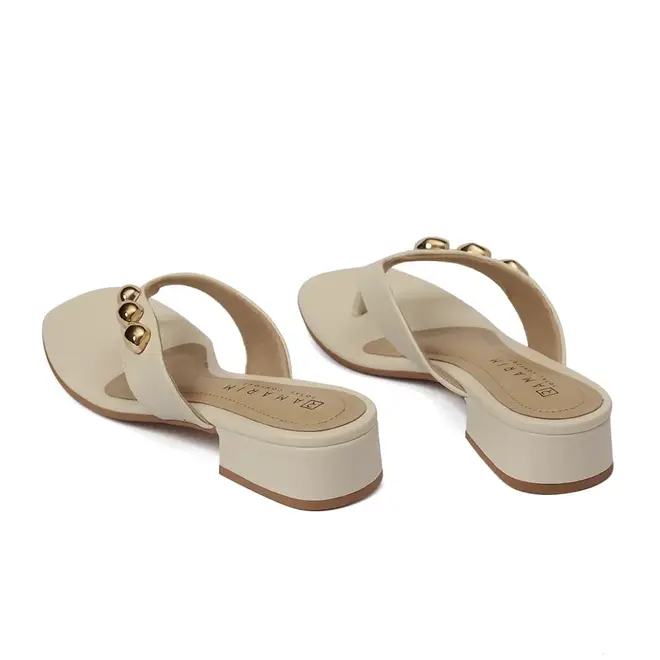 Tamanco Salto Ramarim Coconut Feminino