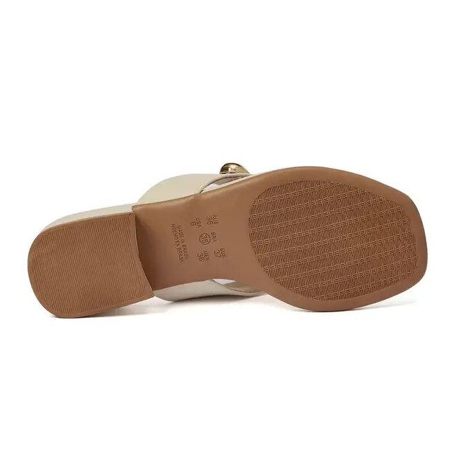 Tamanco Salto Ramarim Coconut Feminino