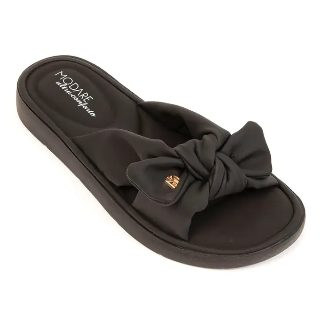 Tamanco Rasteira Modare Preto Feminino